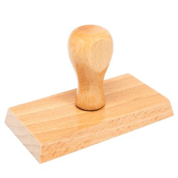 Wooden standard rubber stamps