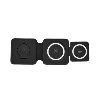 3-in-1 Magnetic Wireless Charger - Foldable