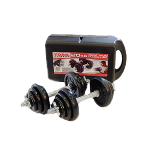 York dumbbell 2025 set 20kg