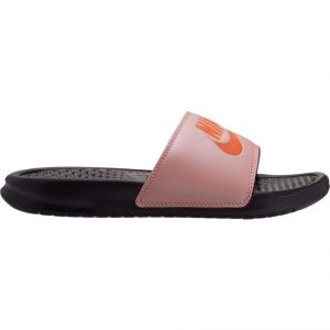 nike benassi slides pink
