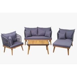 Sunset Redford Outdoor 2+1 Sofa Set & Chaise
