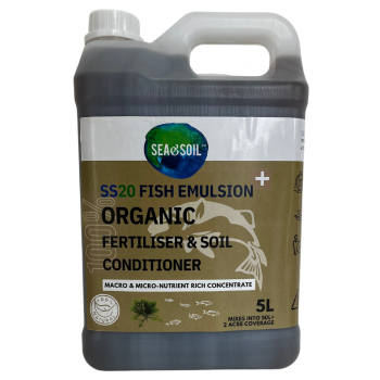 SS20 Organic Soil Conditioner + Fish Emulsion - 5L