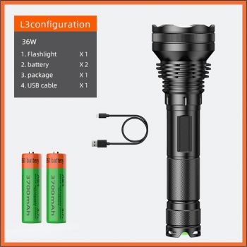 Super Fire L3 high power tactical flashlight