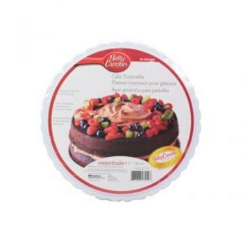 Cake Turntable / 30.5cm Plastic (Betty Crocker)