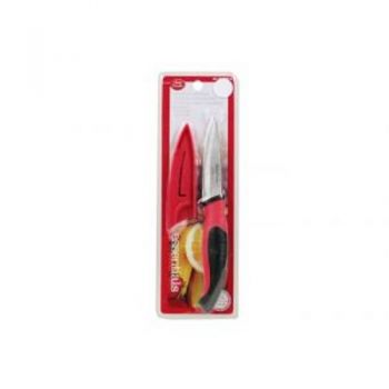 Paring Knife / 18.5cm Stainless Steel (With Cover) (Betty Crocker)