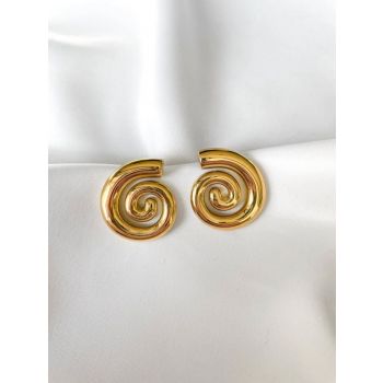 Spiral Hoop Earring
