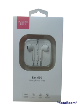 ABS EAR M30 HEADPHONE PLUG