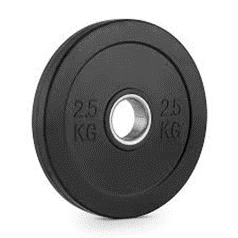 Barbell Rubber Plate 50mm 2.5kg