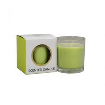Tranquillity Collection Jar Candles / Scented (7 x 8cm) Peaches & Cream (Burns up to 25 hours)