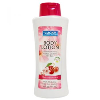 Deep Moisturizing Body Lotion / 591ml Cherry Blossom (Paraben Free) Daily Hydrating