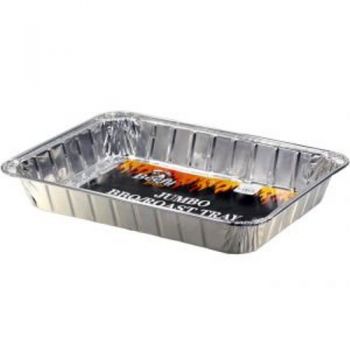 Rectangle BBQ/Roast Tray / 45 x 33 x 6.5cm (Extra Large) Foil