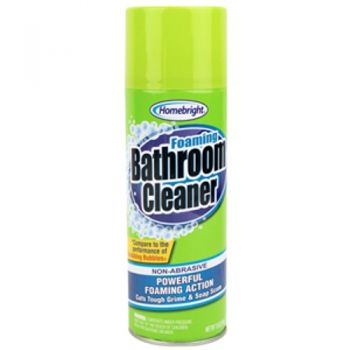 HomeBright Foaming Bathroom Cleaner / 384ml Non-Abrasive