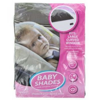 Side Window Baby Shade - Small Curved Window / Pack of 2