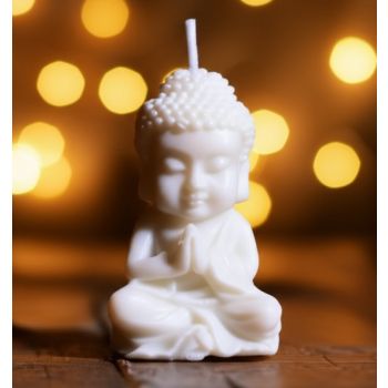 Namaste Buddha Candle 