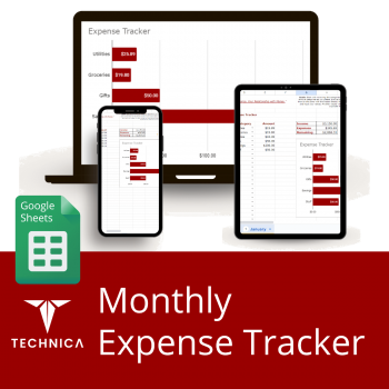 Monthly Expense Tracker Template