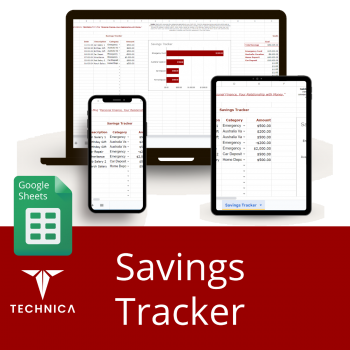 Savings Tracker Template