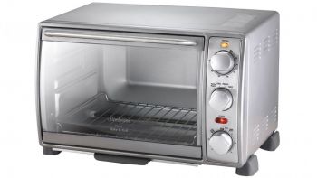 Sunbeam Stainless Steel Bake And Grill Convection Oven - 19Litre - BT5350