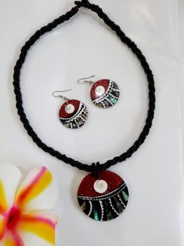 Mother of Pearl E/N set