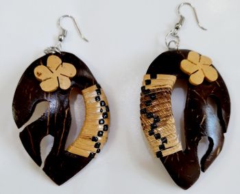 Coconut Shell Earing