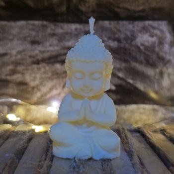 Namaste Buddha Candle 
