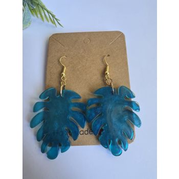 Fiji Day Resin Handmade Earrings