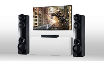 LG 4.2CH DVD HOME THEATER SYSTEM 1000W - LHD677   