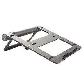 Promate Laptop Stand, Removable USB-C Hub, 4K HDMI, RJ45