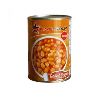 Five Star Baked Beans in Tomatoe Sauce 400g