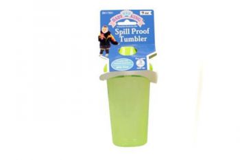 Spill Proof Cup (BPA Free) / 266ml (4 Assorted Colours)