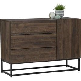 Ivan Capri Sideboard W1100 x D416 x H776mm, Walnut