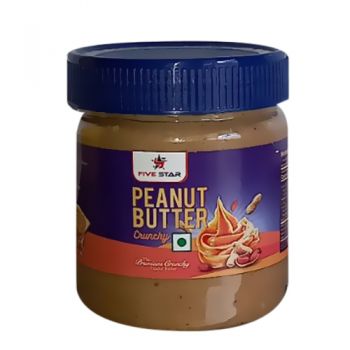 Five Star Crunchy Peanut Butter 340g