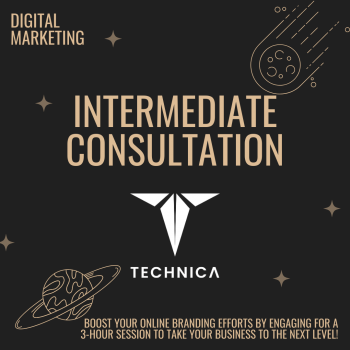 Intermediate Digital Marketing Consultation 3- Hours|TECHNICA