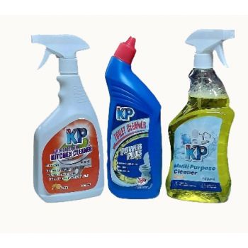 KP Kitchen Cleaner 750ML | KP Toliet Cleaner 750ML | KP Multipurpose Cleaner 750ML