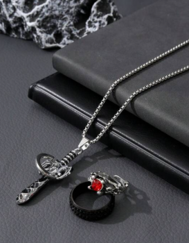 3pcs Fashionable Men's Jewelry Set 2