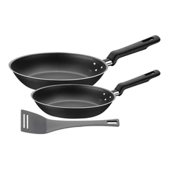 Tramontina Loreto Frying Pan Set 3pc