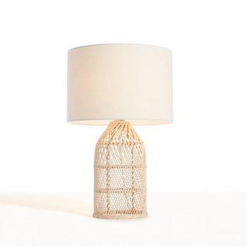 Rattan Table Lamp 
