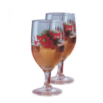 6Pc Gibson Home Wine Glass Set- 14Oz