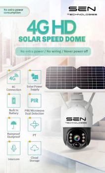 4G Solar PTZ HD Camera