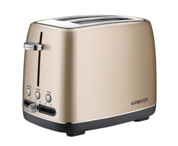 KAMBROOK 2 SLICE SATIN GOLD TOASTER