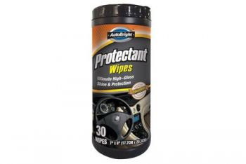 AutoBright Protectant Wipes / Pack of 30 (17.7 x 20.3cm)
