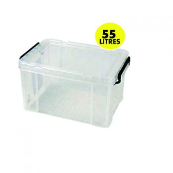 55L Clear Plastic Storage Container