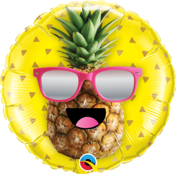 Mr Cool Pineapple Foil Balloon