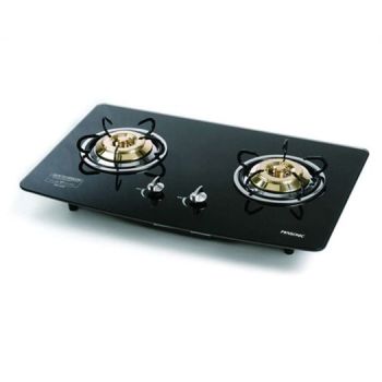Pensonic HOB Cooktop Gas 2B Black Glass #PGH422N\