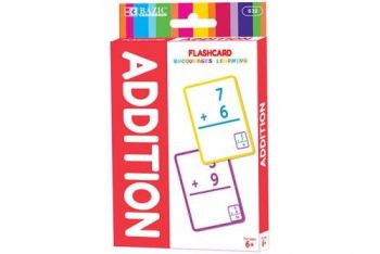 BAZIC Addition Flash Card Pack / Pack of 36
