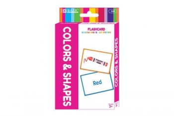 BAZIC Colors Preschool Flash Card Pack / Pack of 36