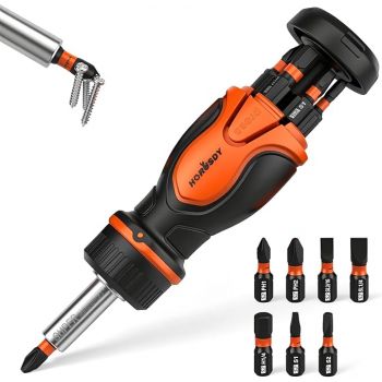 8-in-1 Multi-Bit Screwdriver