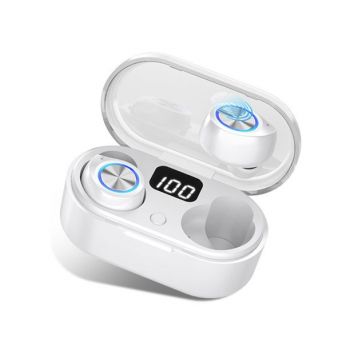 TW80   Earbuds with LED Intelligent Digital Display