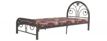 Ivan Metal Single Bed (mattress not included)