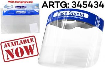 Germ-0 Face Shield / With Hanging Card