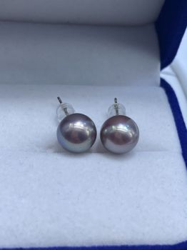 Fresh Water Pearl Earrings (11mm)